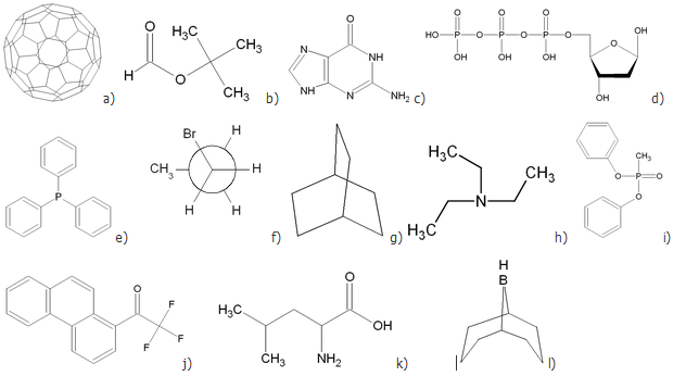 konstrułowanie czasteczek